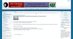 Desktop Screenshot of eastayr.scottishpool.com