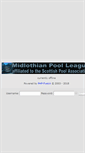 Mobile Screenshot of midlothian.scottishpool.com